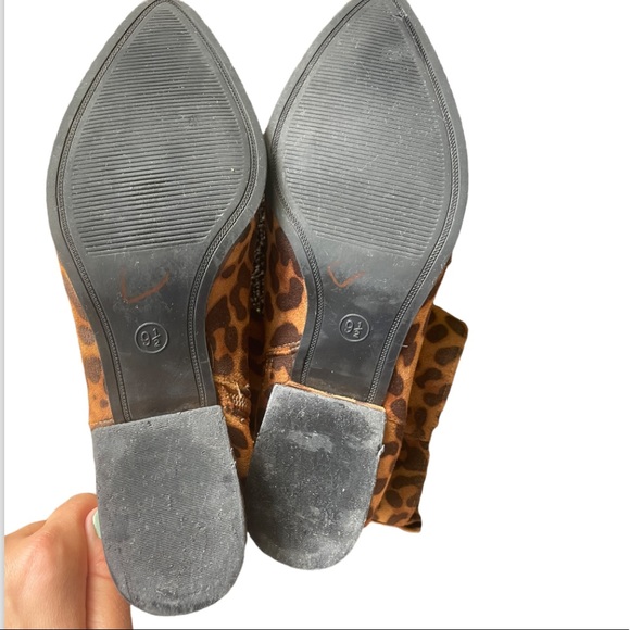 Leopard Print Ankle Booties - Picture 7 of 7